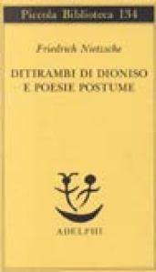 Ditirambi di Dioniso e Poesie postume