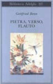 Pietra, verso, flauto