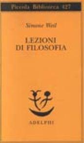 Lezioni di filosofia. Roanne 1933-1934