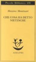 Che cosa ha detto Nietzsche