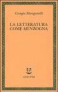 La letteratura come menzogna