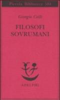 Filosofi sovrumani