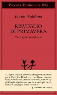 Risveglio di primavera. Una tragedia di adolescenti