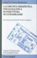 La comunità terapeutica psicoanalitica di struttura multifamiliare