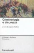 Criminologia e sicurezza