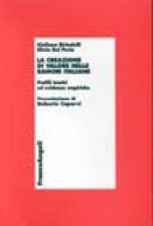 La creazione di valore nelle banche italiane. Profili teorici ed evidenze empiriche