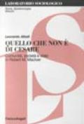 Quello che non è di Cesare. Comunità, società e Stato in Robert M. MacIver