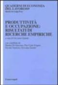 Produttività e occupazione: risultati di ricerche empiriche