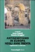 Antisemitismo in Europa negli anni Trenta. Legislazioni a confronto