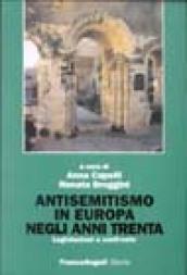 Antisemitismo in Europa negli anni Trenta. Legislazioni a confronto