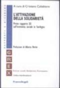 L'attivazione della solidarietà. 1º rapporto SIS sull'economia sociale in Sardegna