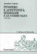 Pensiero e affettività. Heidegger e le «Stimmungen» (1889-1928)