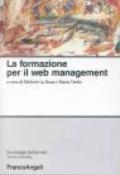 La formazione per il Web management