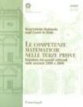 Le competenze matematiche nelle terze prove. Selezione dei quesiti utilizzati nelle sessioni 1999 e 2000