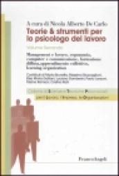 Teorie & strumenti per lo psicologo del lavoro e delle organizzazioni: 2