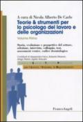 Teorie & strumenti per lo psicologo del lavoro e delle organizzazioni: 1