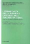 L'importanza della riforma universitaria in corso in Italia