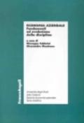 Economia aziendale. Fondamenti ed evoluzione della disciplina