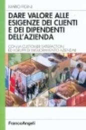 Dare valore alle esigenze dei clienti e dei dipendenti dell'azienda. Con la customer satisfaction ed i gruppi di miglioramento aziendale