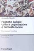 Politiche sociali: cultura organizzativa e contesto locale