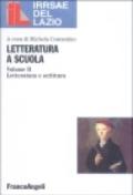 Letteratura a scuola: 2