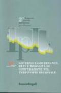 Governo e governance: reti e modalità di cooperazione nel territorio regionale. Secondo rapporto annuale dell'Istituto per il lavoro