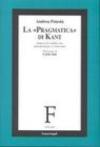 La «pragmatica» di Kant. Saperi al confine tra antropologia e criticismo