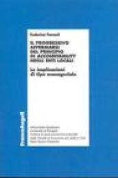 Il progressivo affermarsi del principio di accountability negli locali. Le implicazioni di tipo manageriale