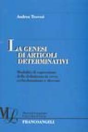 La genesi di articoli determinativi. Modalità di espressione della definitezza in ceco, serbo-lusaziano e sloveno