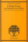 I primi passi di Gertrude Stein. «Three Lives»: uno studio di letteratura comparata