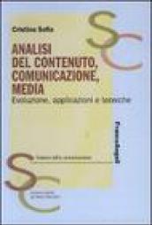 Analisi del contenuto, comunicazione, media. Evoluzione, applicazioni e tecniche