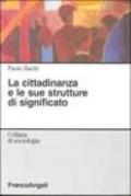 La cittadinanza e le sue strutture di significato