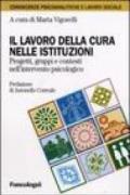 Il lavoro della cura nelle istituzioni. Progetti, gruppi e contesti nell'intervento psicologico