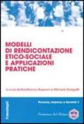 Modelli di rendicontazione etico-sociale e applicazioni pratiche