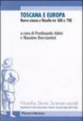 Toscana e Europa. Nuova scienza e filosofia tra '600 e '700