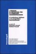 I principi di reporting per le pubbliche amministrazioni. L'evoluzione italiana e la prospettiva internazionale