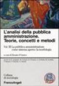 L'analisi della pubblica amministrazione. Teorie, concetti e metodi: 3