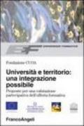 Università e territorio: un'integrazione possibile. Proposte per una valutazione partecipativa dell'offerta formativa