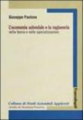 L'economia aziendale e la ragioneria nella teoria e nelle specializzazioni