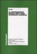 La responsabilità sociale negli studi economico-aziendali