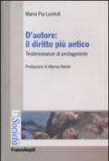 D'autore: il diritto più antico. Testimonianze di protagoniste