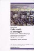 Dalla realtà al paesaggio. Come valori, culture e linguaggi organizzano e strutturano i progetti di paesaggio