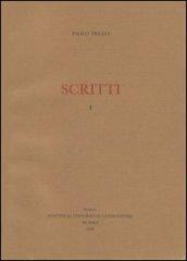 Scritti vol. 1-3