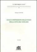 Leggi e disposizioni dello stato della Città del Vaticano: 3