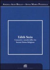 Edith Stein. Comunità e mondo della vita. Società. Diritto. Religione