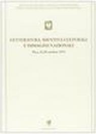 Letteratura, identità culturali e immagini nazionali. Atti del Convegno (Pisa, 26-28 ottobre 1995)