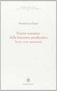 Forme romanze della funzione predicativa. Teorie, testi, tassonomie