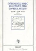 Contraddizioni del moderno nella letteratura tedesca da Goethe al Novecento. Per Ida Cappelli Porena