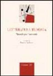 Letteratura tedesca. Manuale per l'università