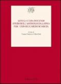 «Sedula cura docendi». Studi sull'«Anthologia latina» per/con Riccardo Scarcia